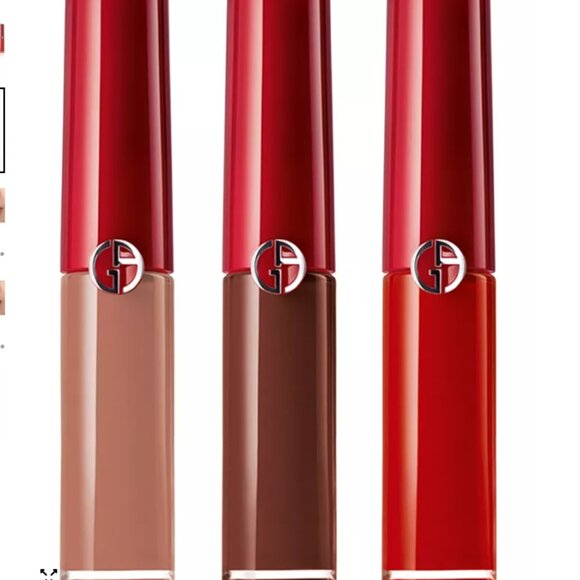 NEW Giorgio Armani Lip Maestro Mini Liquid Lipstick 3-Piece Set Travel - Picture 2 of 4
